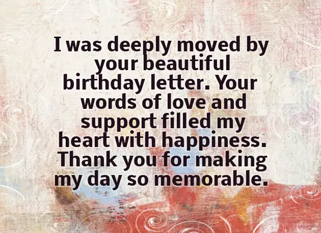 Touching Birthday Letter Friend Touching Birthday Letter Friend