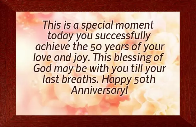 50Th Anniversary Wishes For Aunt And Uncle 50Th Anniversary Wishes For Aunt And Uncle