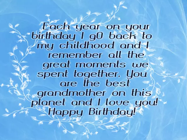 Birthday Wishes From Grandson To Grandmother Birthday Wishes From Grandson To Grandmother