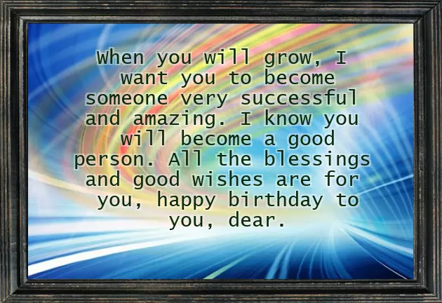 Today My Sweet Daughter Birthday