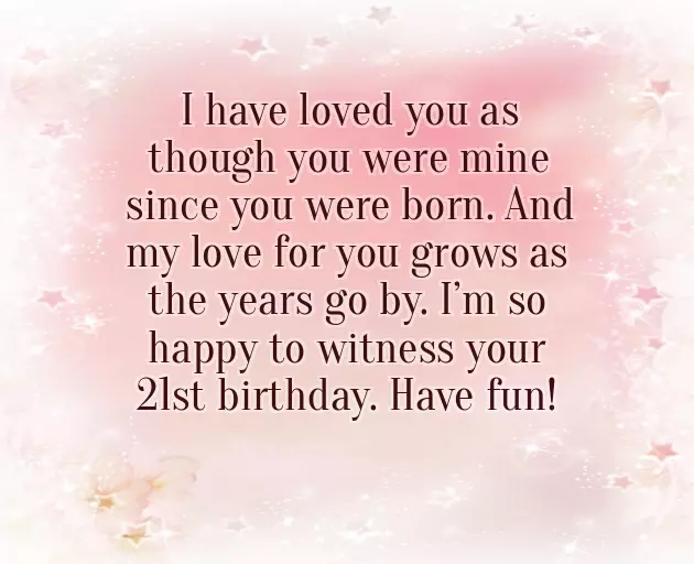 21St Birthday Wishes To My Niece 21St Birthday Wishes To My Niece