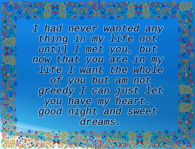 Good Nite Wishes For Her