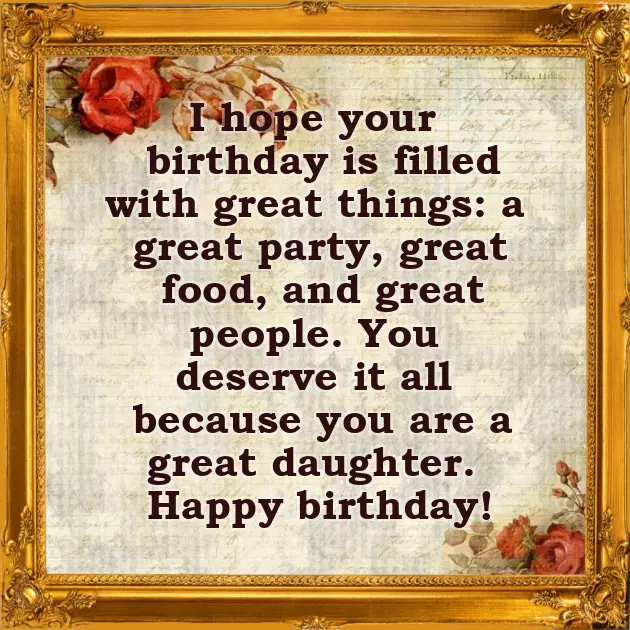 Happy Birthday My Dear Daughter Happy Birthday My Dear Daughter