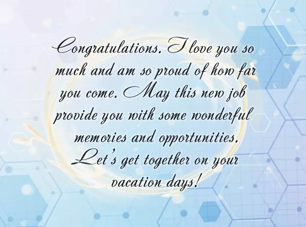 Congratulations On Selection For Job Congratulations On Selection For Job