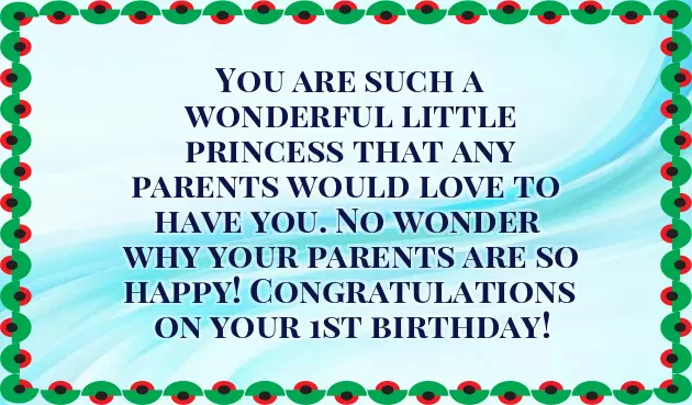 Happy First Birthday My Baby Girl Happy First Birthday My Baby Girl