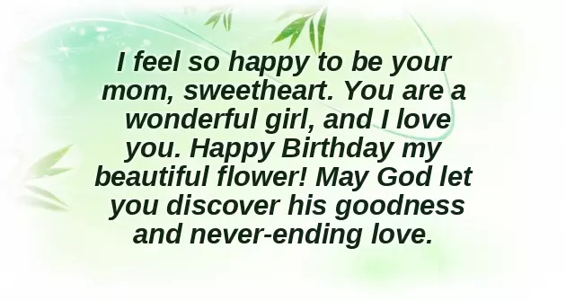 Female Birthday Blessings