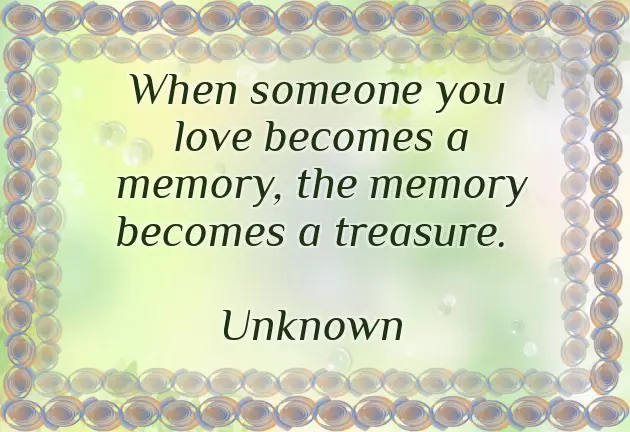 First Death Anniversary Message