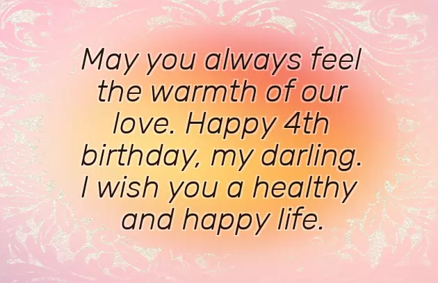 Happy 4Th Birthday Daughter Quotes