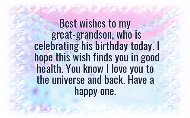 Message To Grandson Message To Grandson