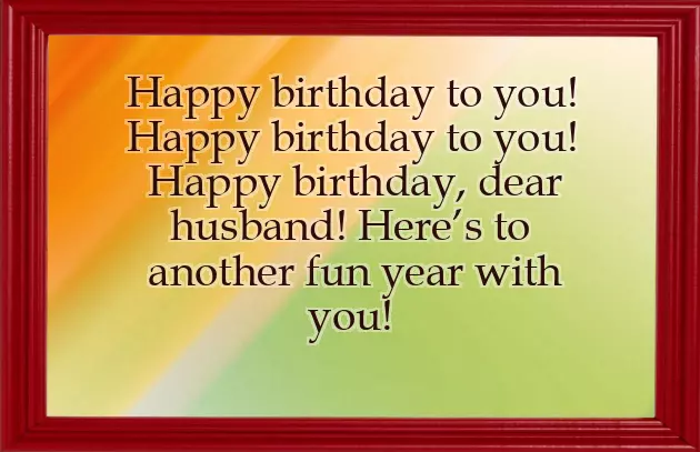 Funny Birthday Husband