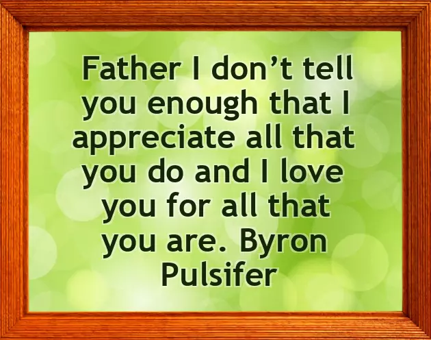 Inspiring Fathers Day Message Inspiring Fathers Day Message