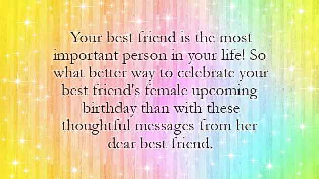 Birthday Wishes To My Best Friend Girl Birthday Wishes To My Best Friend Girl