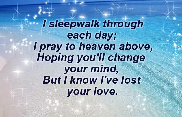 Sorry Poems For Him Sorry Poems For Him