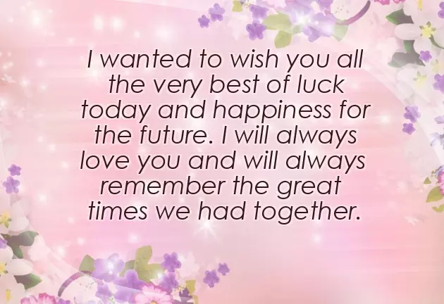 Marriage Anniversary Wishes To Ex Girlfriend