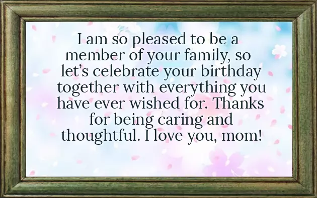 Warm Birthday Wishes For Mom