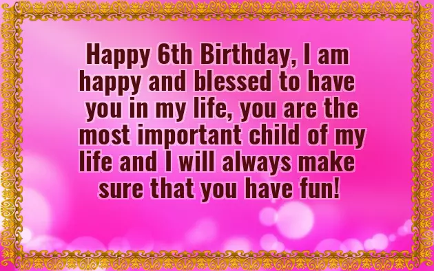 Birthday Wishes For Baby Boy 6Th Birthday Birthday Wishes For Baby Boy 6Th Birthday