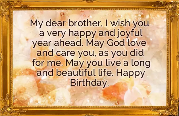 Happy Birthday Wishes Bhai