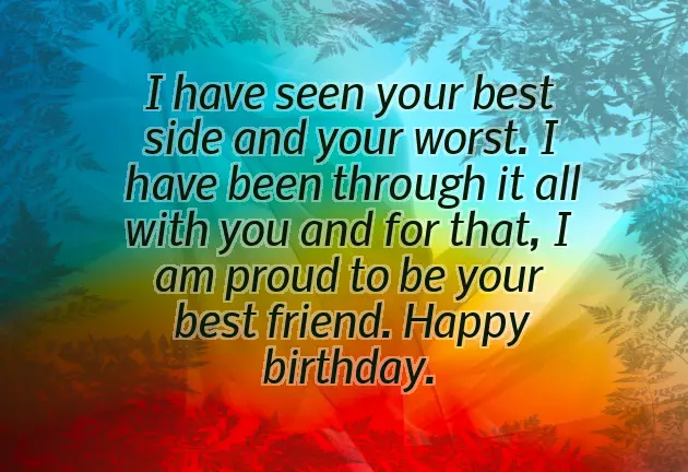 Happy Birthday Wishes For Best Friend Long Text