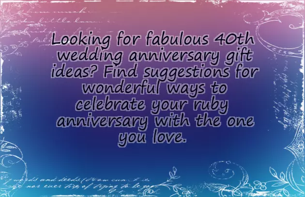 50Th Wedding Anniversary Gifts For Parents