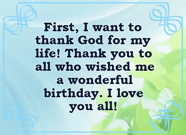 Thanks For Birthday Wishes On Facebook