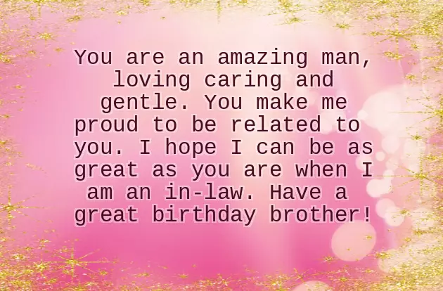 Birthday Message For Brother In Law Birthday Message For Brother In Law