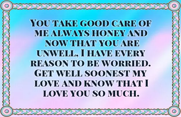 Get Well Soon Love Sms Get Well Soon Love Sms