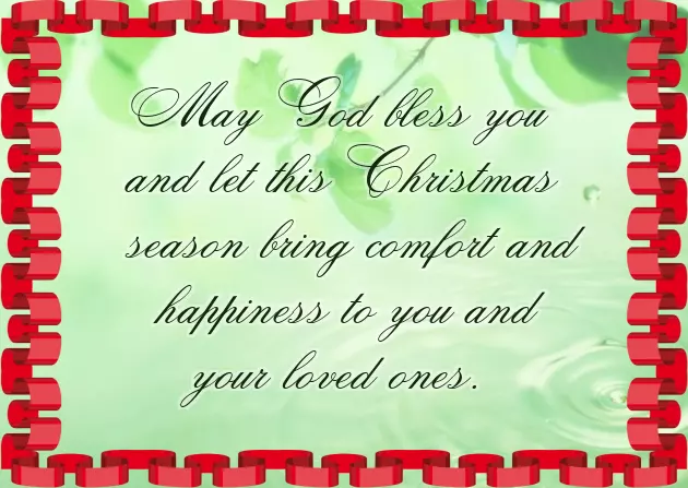 Christmas Blessing Messages Christmas Blessing Messages