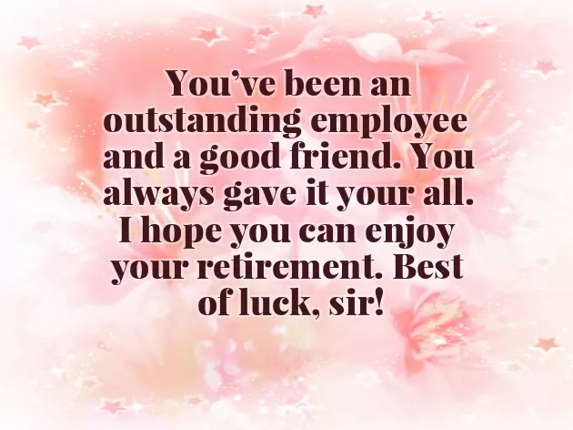 Retirement Wishes To Boss Retirement Wishes To Boss