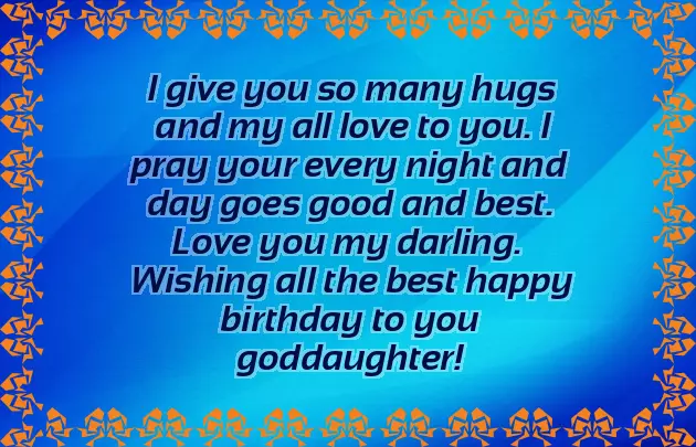 Birthday Wishes To A Goddaughter Birthday Wishes To A Goddaughter