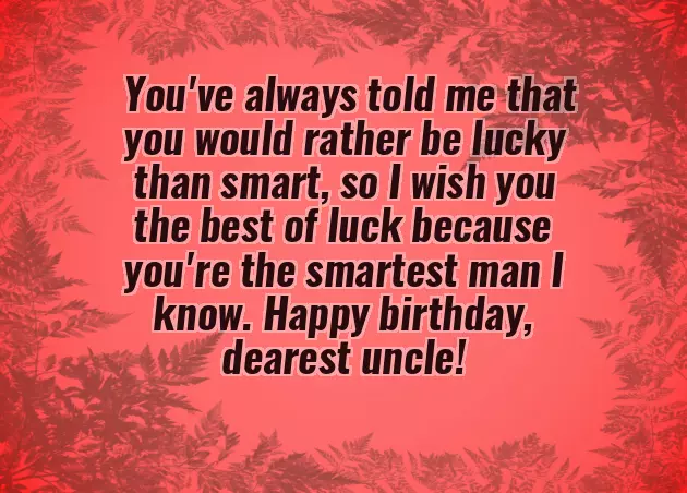 Birthday Poems For Uncle From Niece Birthday Poems For Uncle From Niece