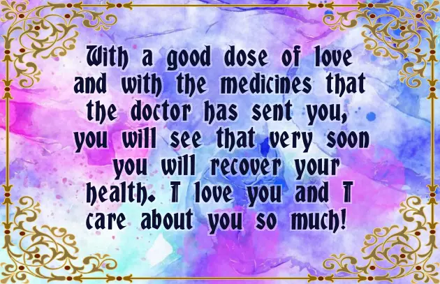 Quick Recovery My Love Quick Recovery My Love