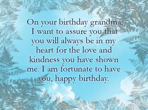 Happy Birthday Wishes To My Grandmother