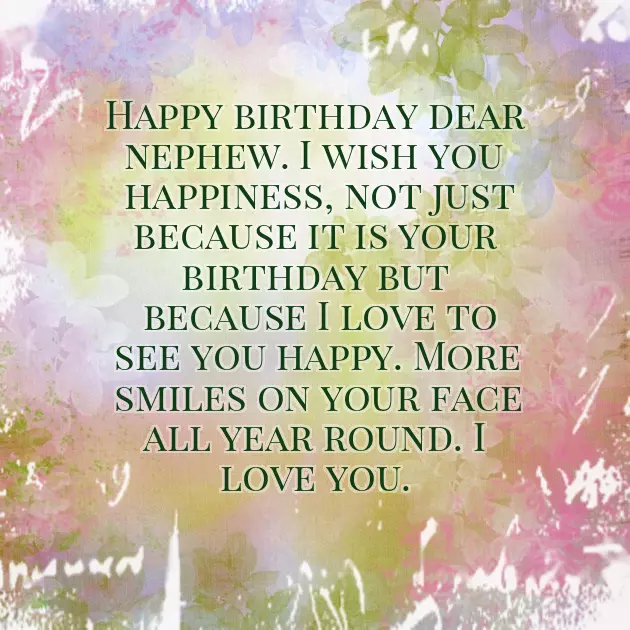 Nephew Birthday Wishes Quotes Nephew Birthday Wishes Quotes