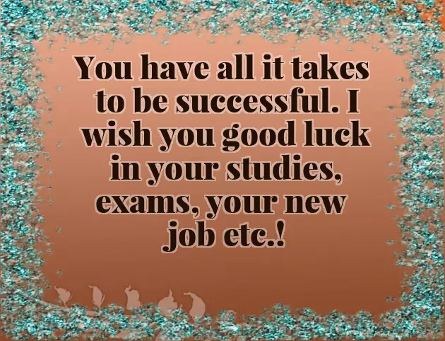 Best Of Luck Wishes For New Job