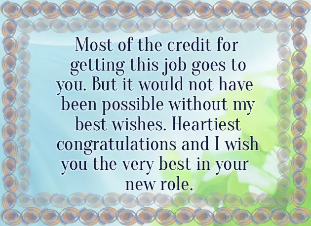 Congratulations On Your New Journey