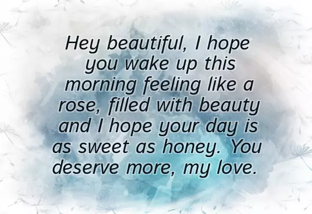 Sweet Romantic Good Morning Message For My Love Sweet Romantic Good Morning Message For My Love
