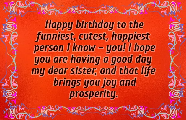 Birthday Wishes To A Beautiful Sister Birthday Wishes To A Beautiful Sister