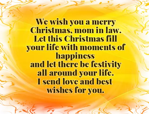 Merry Christmas Message To Mother In Law Merry Christmas Message To Mother In Law
