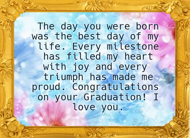 Congratulations Daughter On Your Achievement Congratulations Daughter On Your Achievement