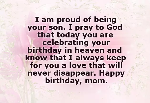 Heavenly Birthday Wishes Mom Heavenly Birthday Wishes Mom