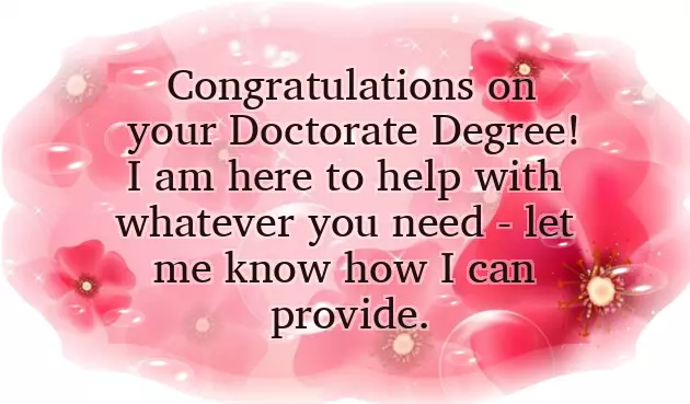 Congratulations On Your Doctorate Congratulations On Your Doctorate