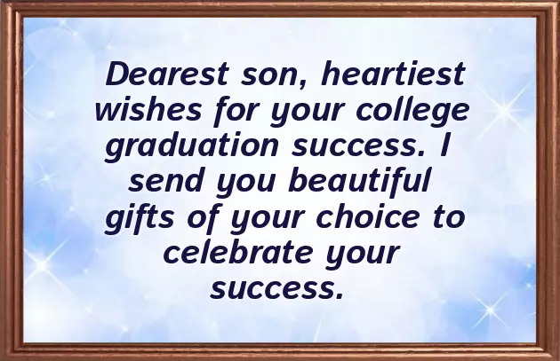 Graduation Message To Son From Mom Graduation Message To Son From Mom