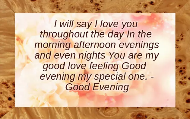 Good Evening To A Friend Good Evening To A Friend