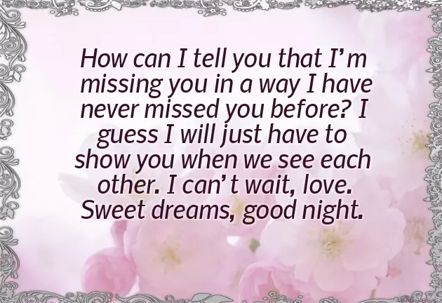 Wish Goodnight For Boyfriend