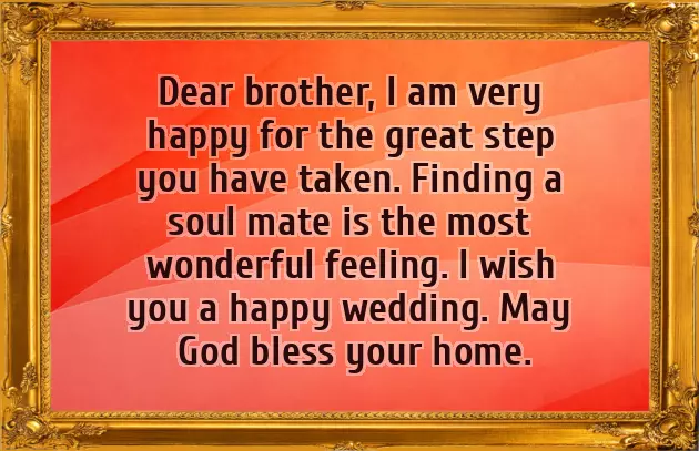 Congratulations For Brother Wedding Congratulations For Brother Wedding