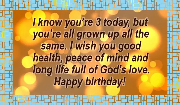 Birthday Wishes To 3 Year Old Niece Birthday Wishes To 3 Year Old Niece