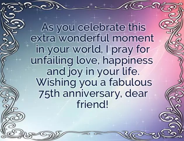 Happy 75Th Birthday Wishes