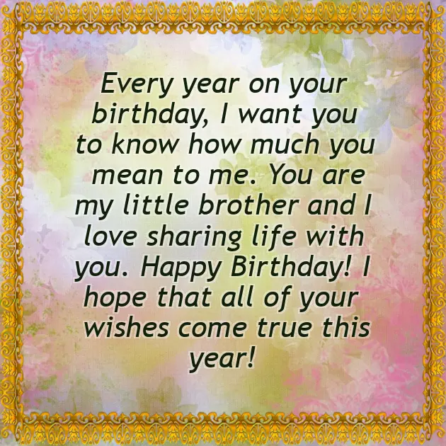 Emotional Happy Birthday Wishes For Brother Emotional Happy Birthday Wishes For Brother