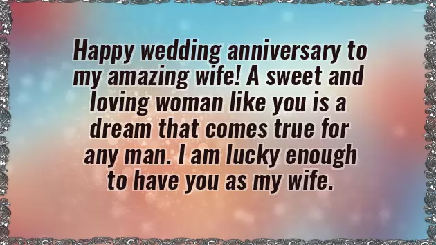 Wife Wish Anniversary
