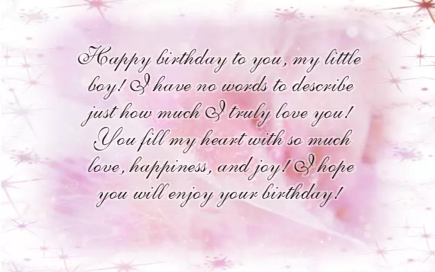 Birthday Wish For Son 2 Years Old Birthday Wish For Son 2 Years Old